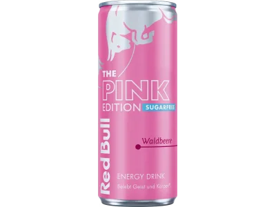 Red Bull Pink Edition Sugarfree Waldbeere